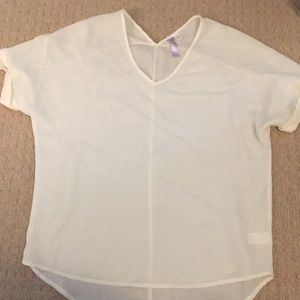 Cream/White Blouse